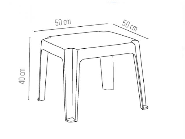 Monoblok Sehpa