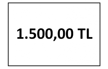 tahsilat 1500 TL
