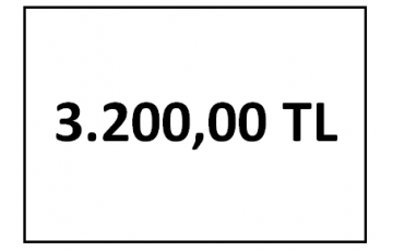 TAHSİLAT 3200 TL
